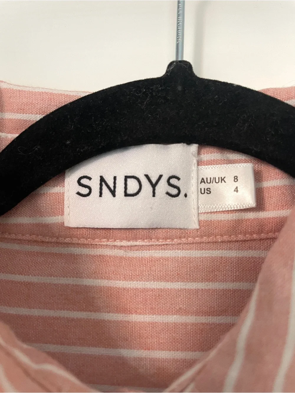 Striped Color Block Button Down - Picture 6 of 7